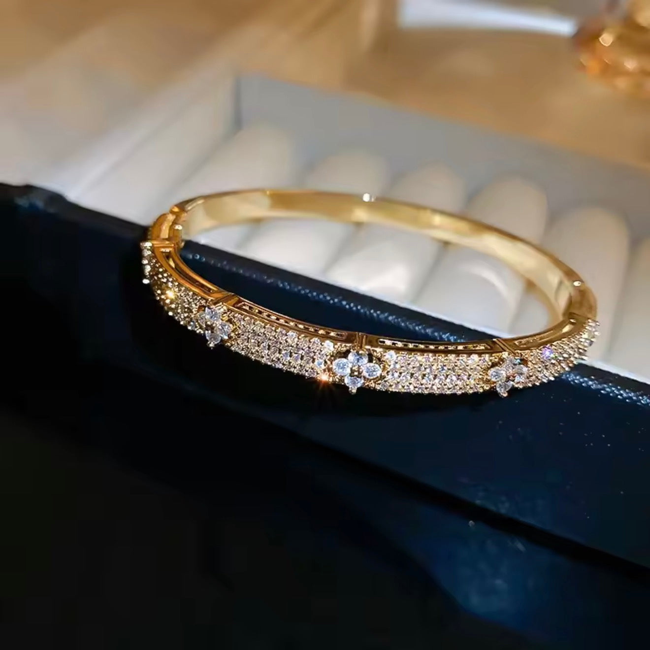 Royal Bloom Luxe Bangle